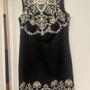 Maggy London navy/white dress